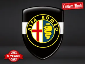 Alfa Romeo Vinilos Ventana Vehículo Lujo Alta Calidad Profesional